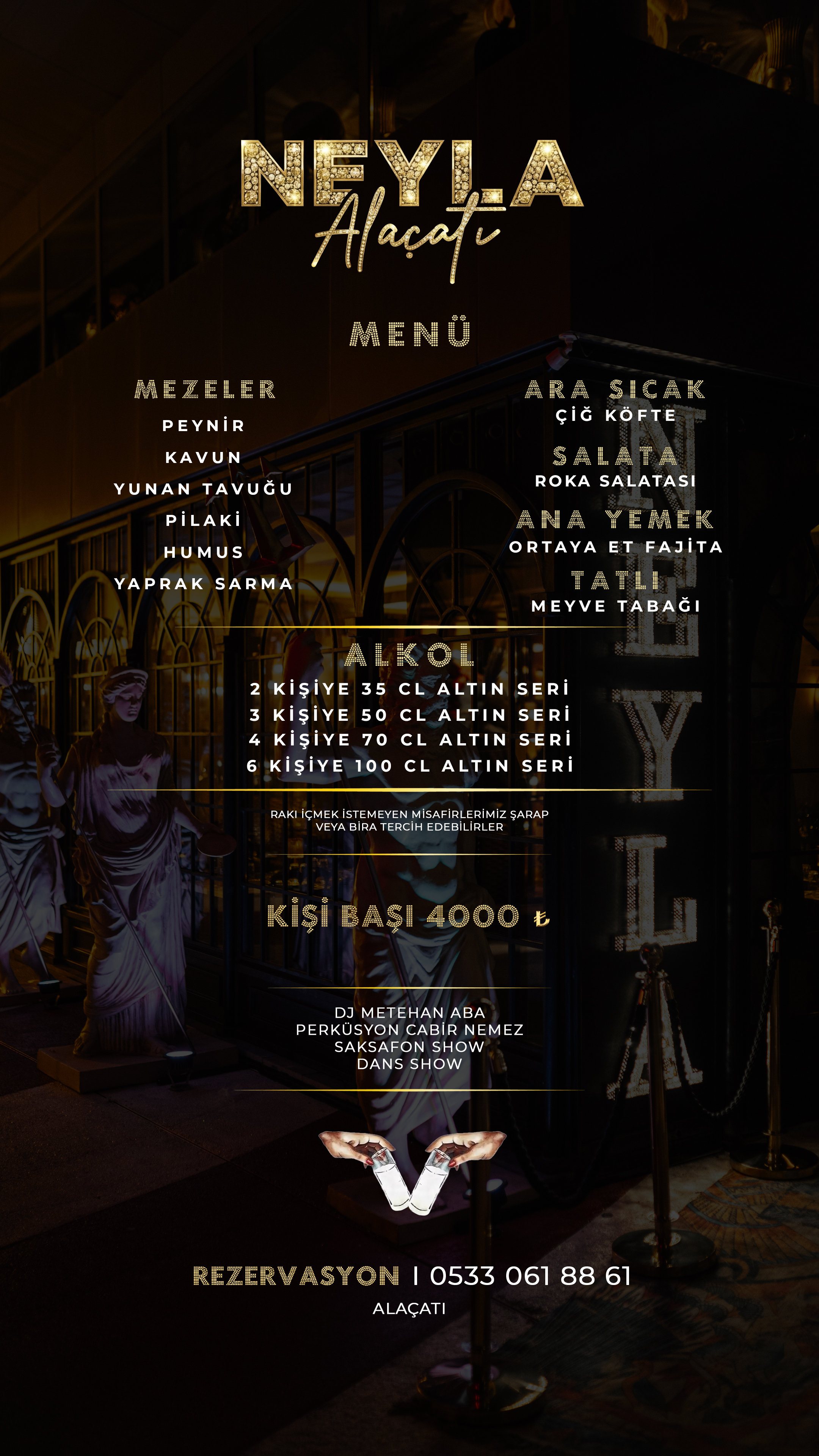 Rakı Menüsü